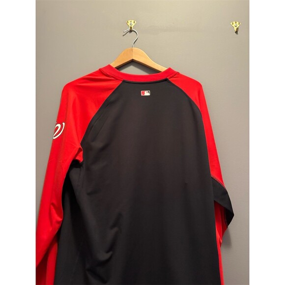 Nike Washington Nationals MLB Long Sleeve Performance Shirt Blue Men's XL - Picture 5 of 6